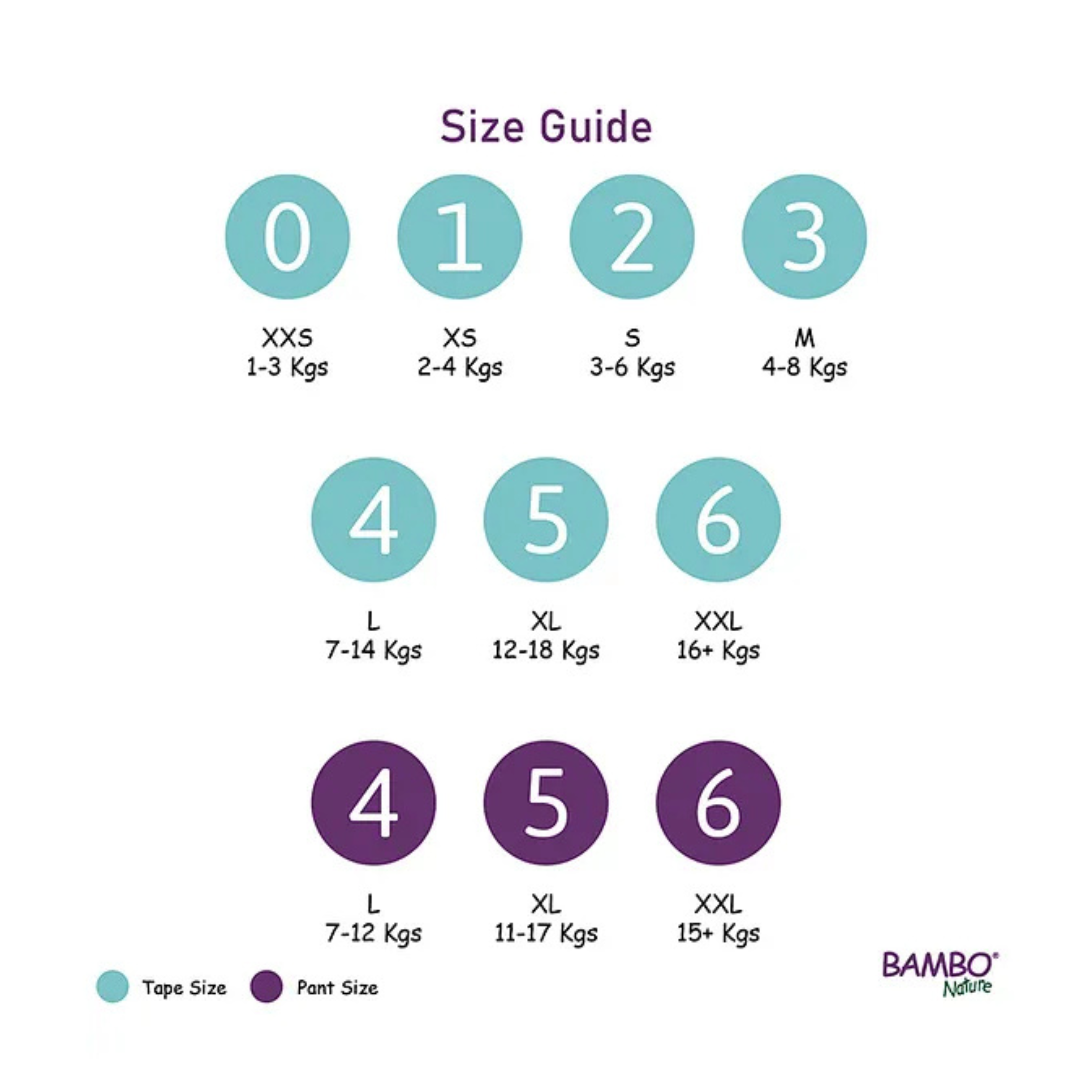 Bambo Nature Monthly Box - Skin Friendly Tape Style Diapers (size - 2) - Small (Pack Of 6 )