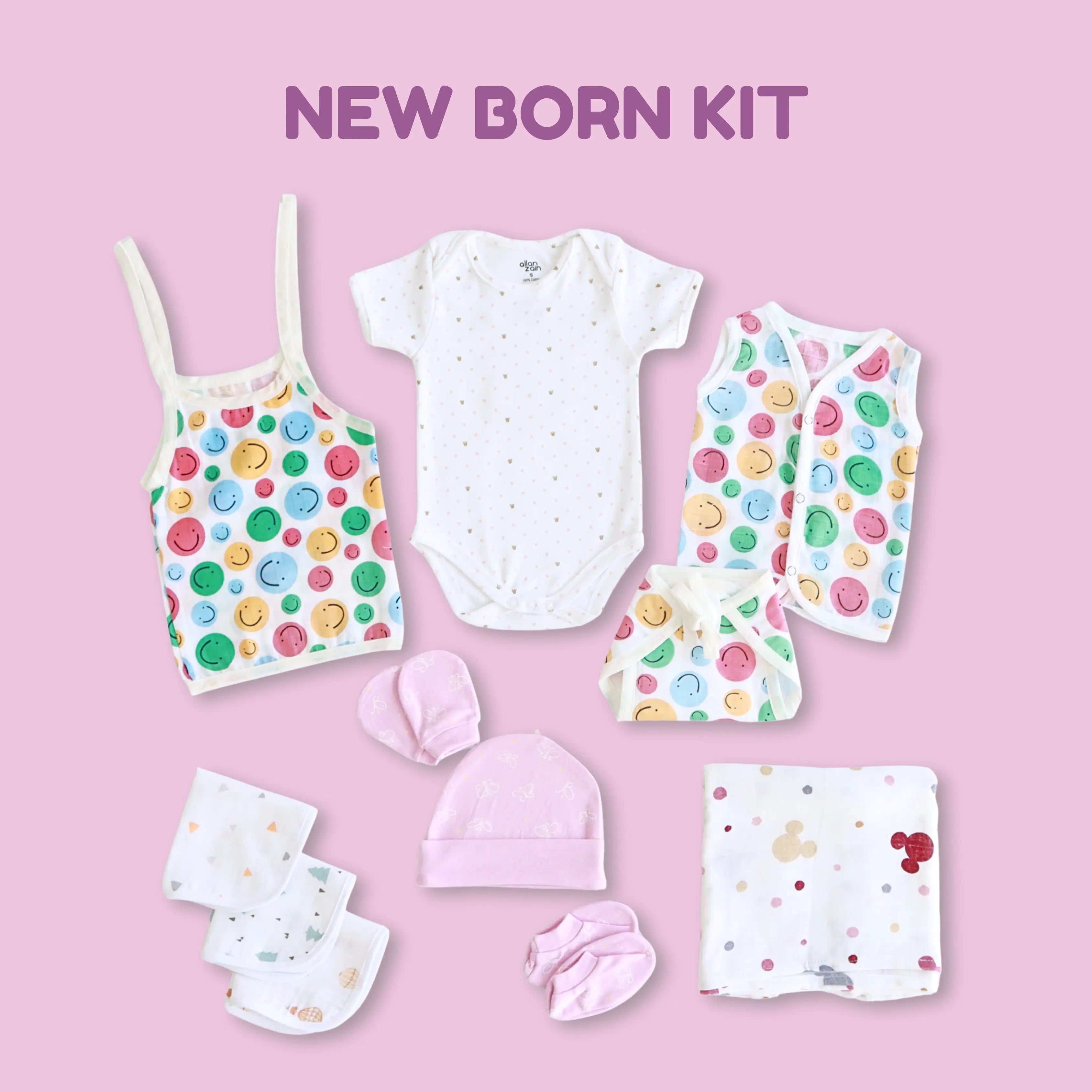 New Born Kit - (Pack of 13) babee D