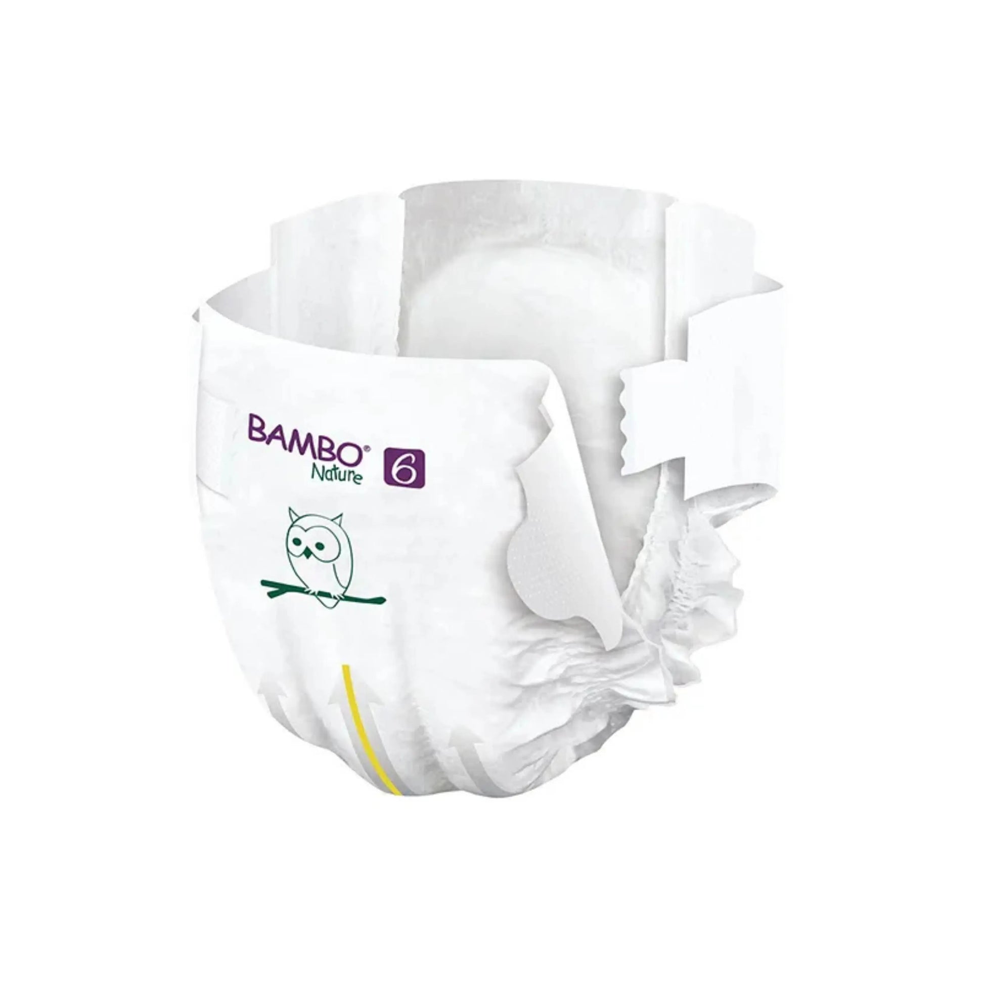 Bambo Nature Monthly Box - Skin Friendly Tape Style Diapers (size - 6) - XXL ( Pack Of 6 ) Bambo Nature
