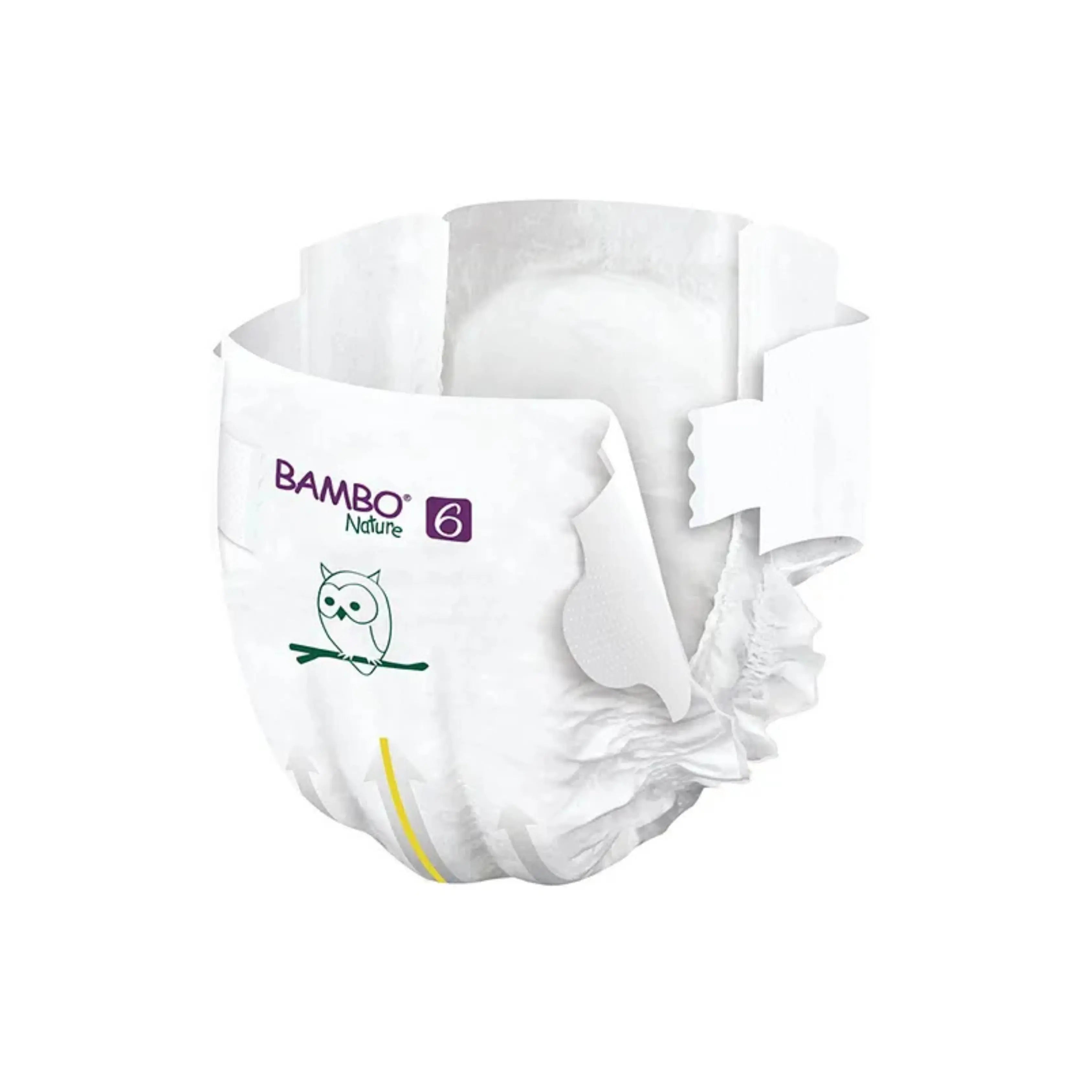 Bambo Nature Monthly Box - Skin Friendly Tape Style Diapers (size - 6) - XXL ( Pack Of 6 ) Bambo Nature