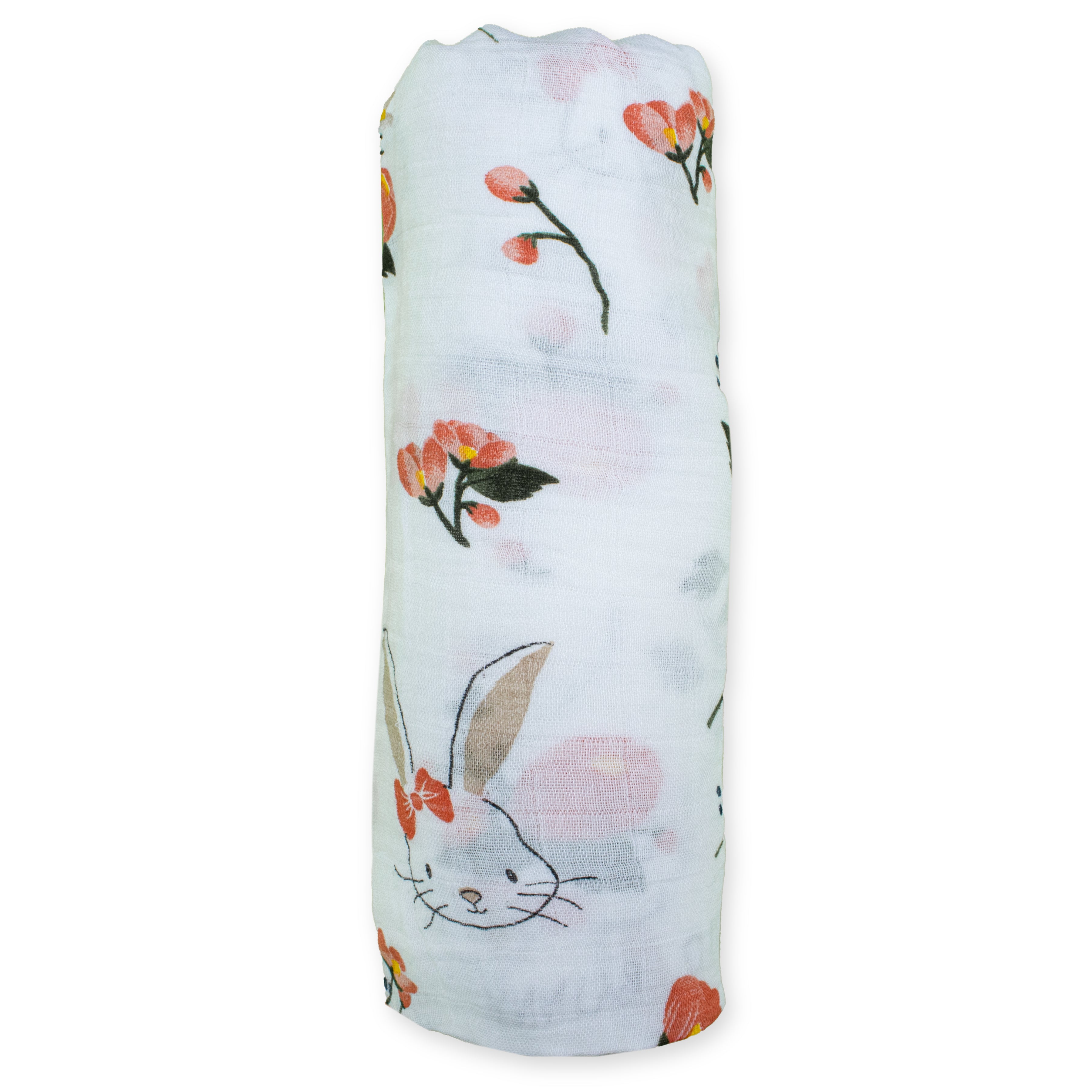 Organic 100% Cotton Baby Muslin Swaddle Cloth | Ultra-Soft & Breathable | 110×110 cm | Newborn–12 Months | Pack of 1