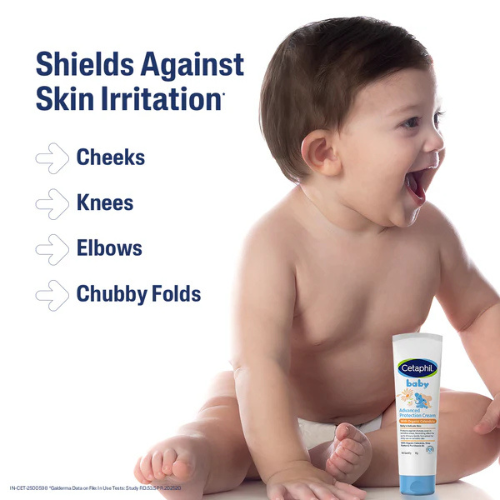 Cetaphil Baby Advanced Protection Cream | Dermatologist Tested | Long-Lasting Moisture & Skin Barrier Care