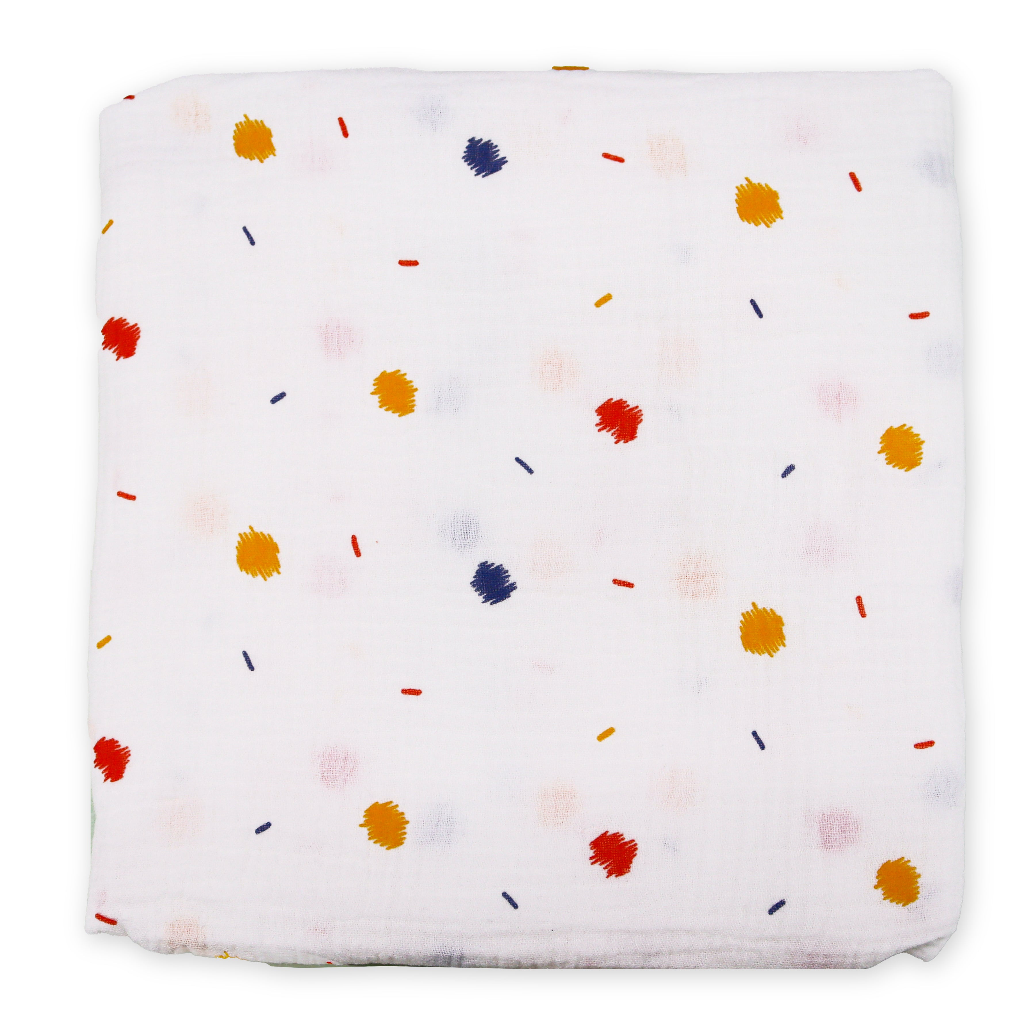 1st Step Baby Swaddle | Soft & Breathable Newborn Swaddle Wrap | Comfortable Baby Receiving Blanket for Infants
