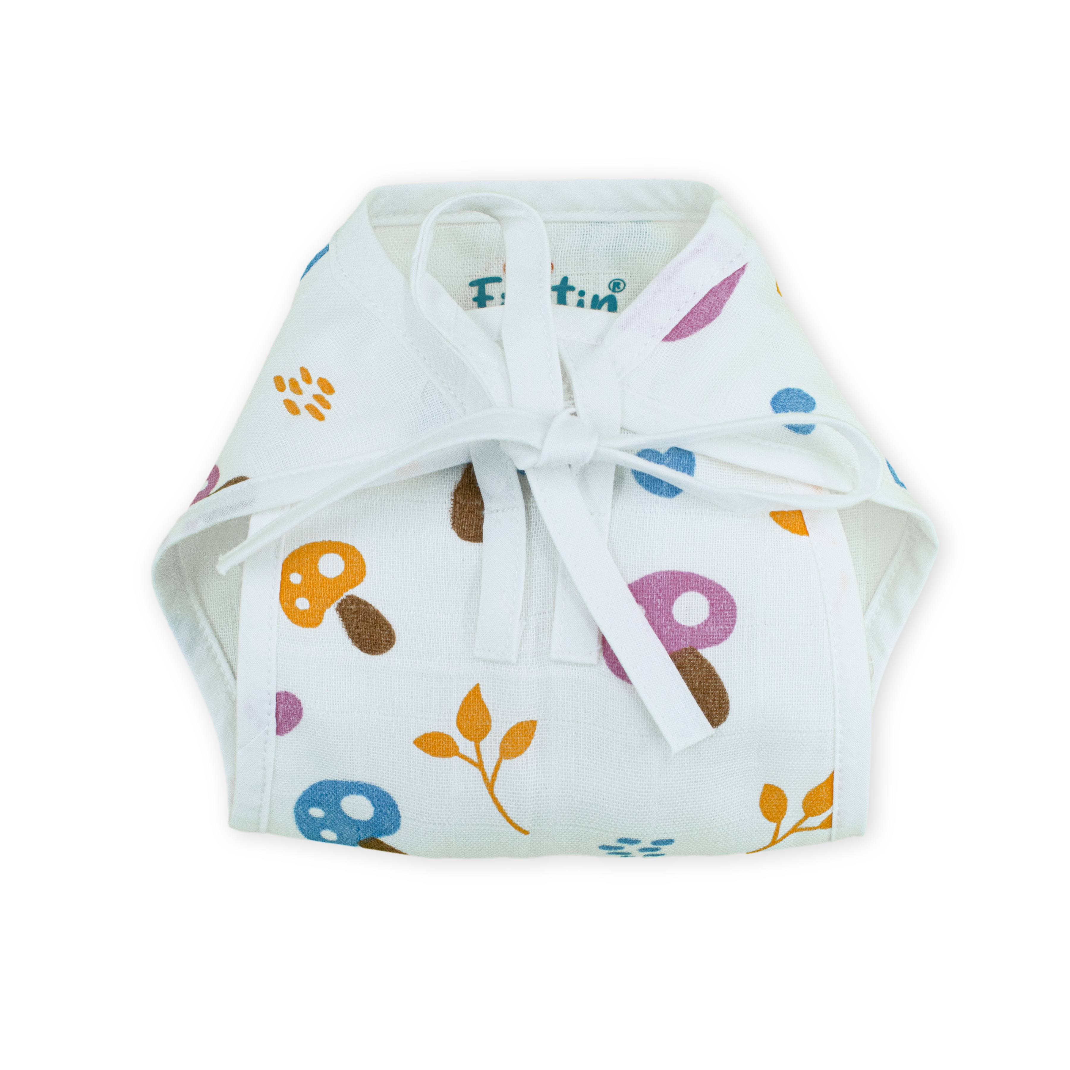 Printed Muslin Nappies for Baby | Soft & Breathable Cotton Reusable Cloth Diapers | Washable Langot for Newborns & Infants