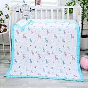Organic 100% Cotton 6 layer Baby Muslin Blanket Cloth | Ultra-Soft & Breathable | 110×110 cm | Newborn–12 Months babee D