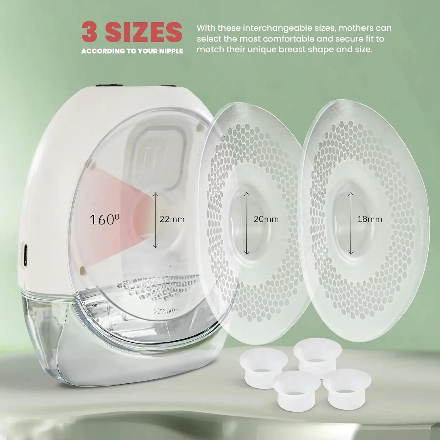 Baybee Ultra Slim Electric Breast Pump for Feeding Mothers, Automatic Breast Feeding Pump Electrical with Led baybee