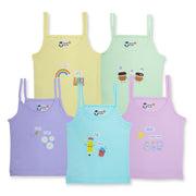 Cotton Knot Jabla Combo Pack of 5 for Newborn Baby | Soft & Breathable Tie-Up Baby Jablas | 100% Cotton Infant Tops for Daily Wear (0–3 Months)