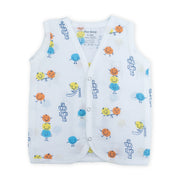 Muslin Button Type Jablas | Muslin Front Button Top For Babies