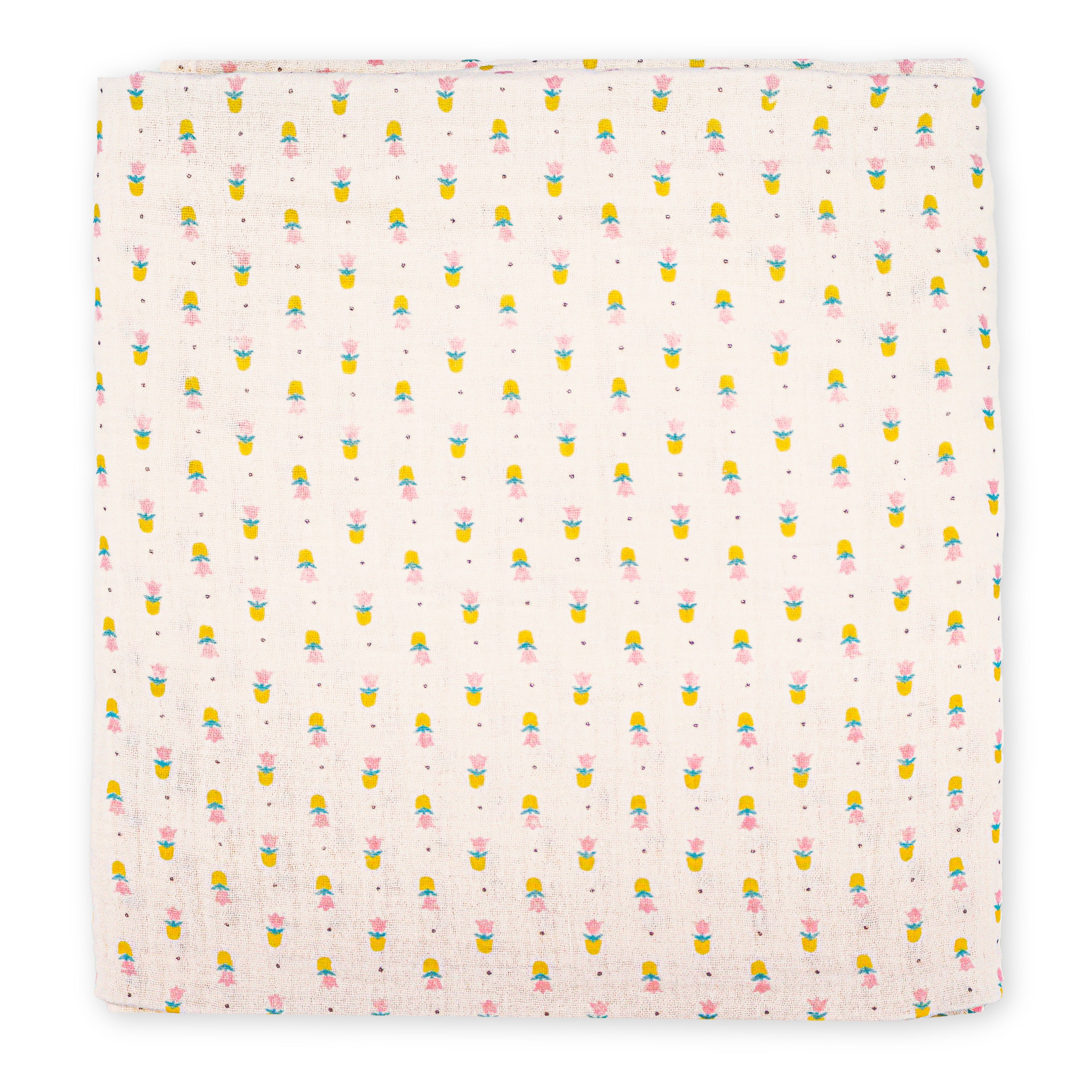 1st Step Baby Swaddle | Soft & Breathable Newborn Swaddle Wrap | Comfortable Baby Receiving Blanket for Infants