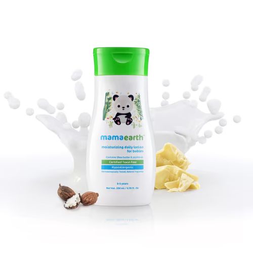Mamaearth Baby Daily Lotion 100ml | With Shea Butter & Jojoba Oil | Gentle Moisturising Care