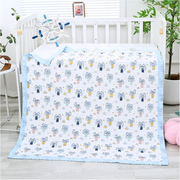 Organic 100% Cotton 6 layer Baby Muslin Blanket Cloth | Ultra-Soft & Breathable | 110×110 cm | Newborn–12 Months babee D