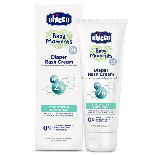 Chicco Diaper Rash Cream 100g | Soothes, Protects & Prevents Baby Diaper Rashes