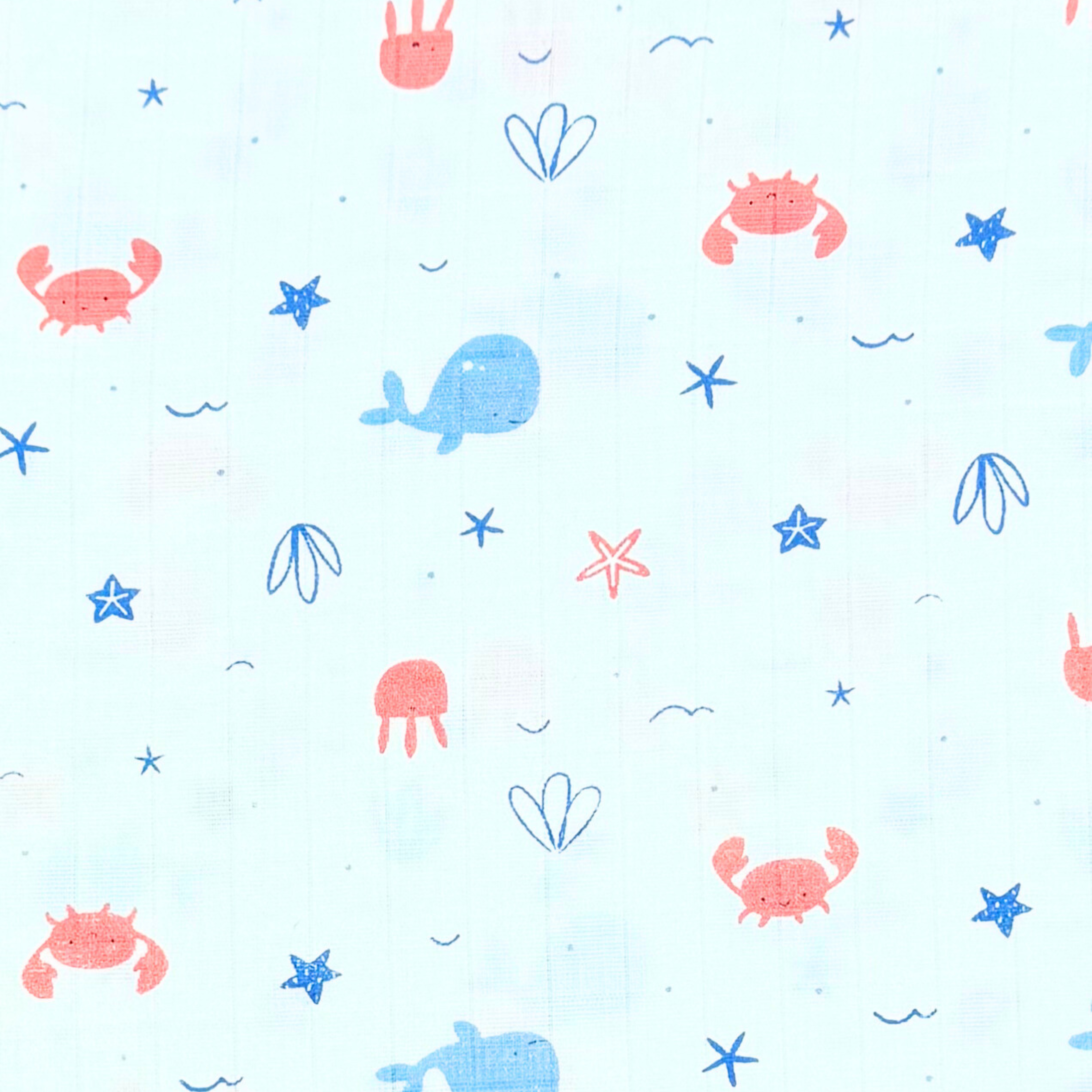 Organic 100% Cotton Baby Muslin Cloth Swaddle | 0-12 Months | 110x110 cm | Pack of 1 babee D