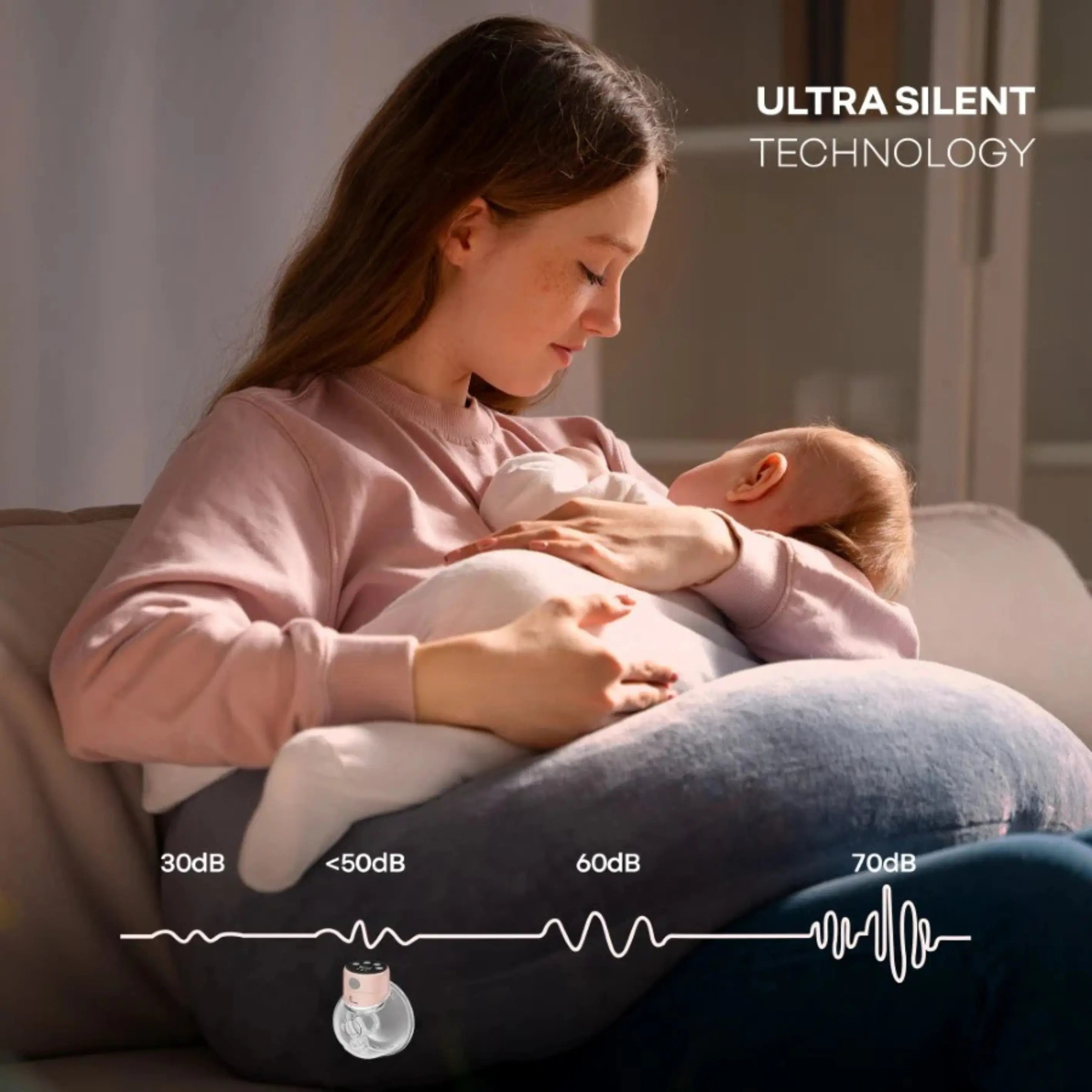R for Rabbit Lactella Flexi electric Breast Pump single | 3 Modes & 12 Levels | 30 minutes Auto cut mode - Hands-Free & Rechargeable with 180ml Milk Container R for Rabbit