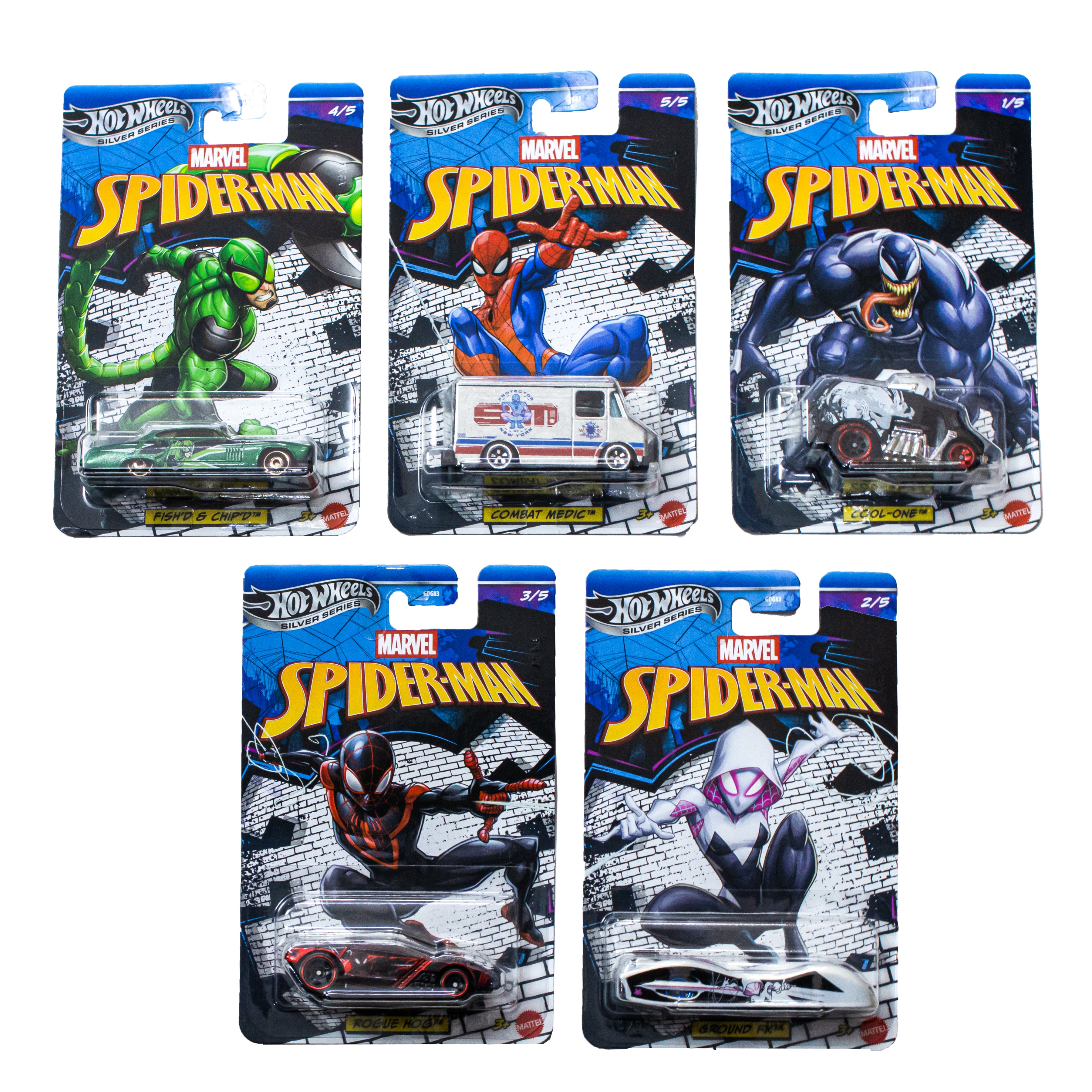 Hot Wheels(pack of 5)