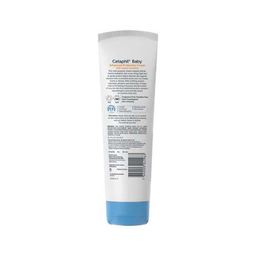 Cetaphil Baby Advanced Protection Cream | Dermatologist Tested | Long-Lasting Moisture & Skin Barrier Care