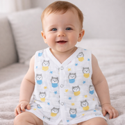 Muslin Button Type Jablas | Muslin Front Button Top For Babies
