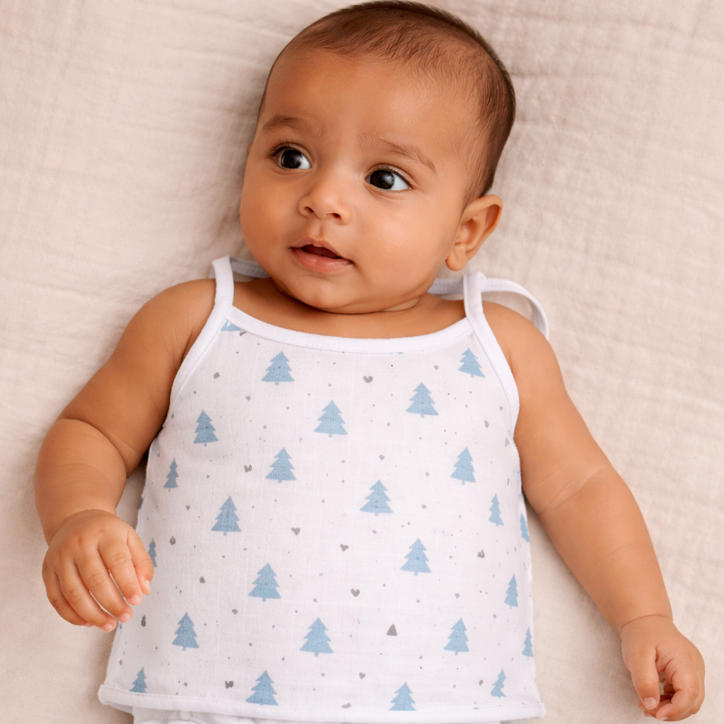 Muslin Knot Type Jablas | Muslin Knot Top For Babies