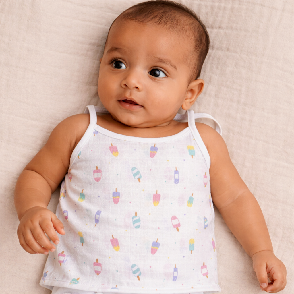 Muslin Knot Type Jablas | Muslin Top Knot Top For Babies