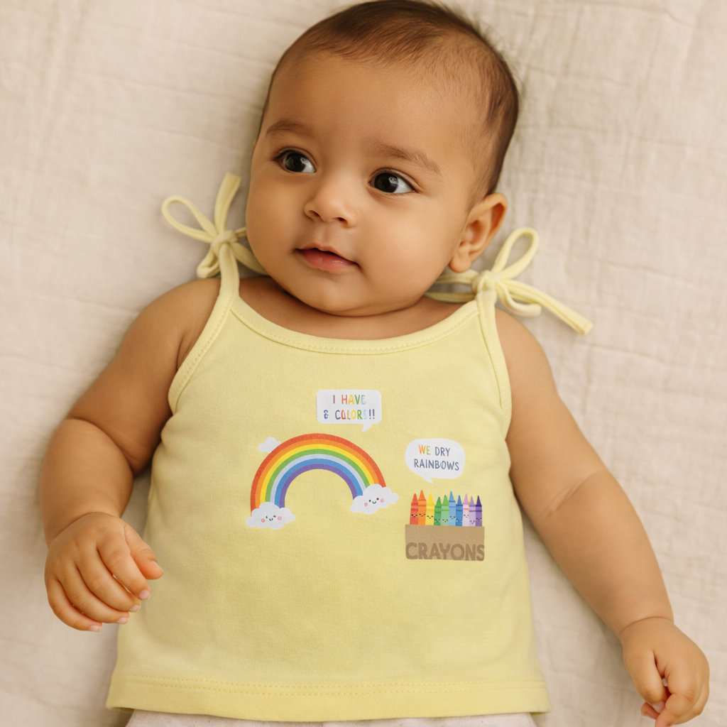 Cotton Knot Jabla for Newborn Baby | Soft Breathable Tie-Up Baby Jablas | Comfortable Daily Wear Infant Top