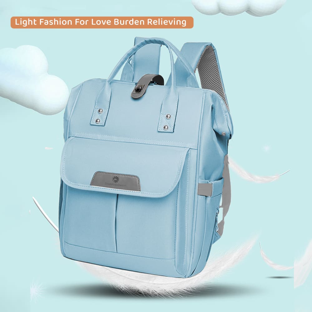 StarAndDaisy Diaper Bag for Moms | Stylish Baby Diaper Backpack with Multiple Compartments, Large Storage & Water-Resistant Design for Daily Essentials & Travel