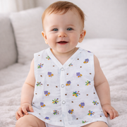 Muslin Button Type Jablas | Muslin Front Button Top For Babies