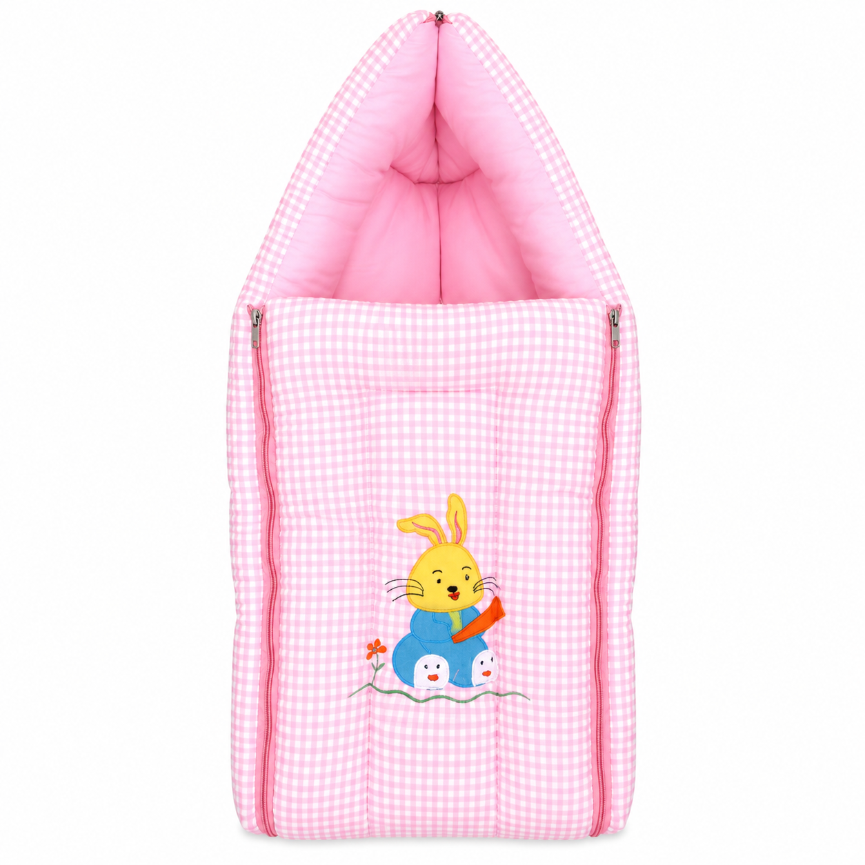 Premium Baby Bedding Mattress with Pillow | Soft Cotton Newborn Sleeping Mat | Portable Baby Bed for Infants