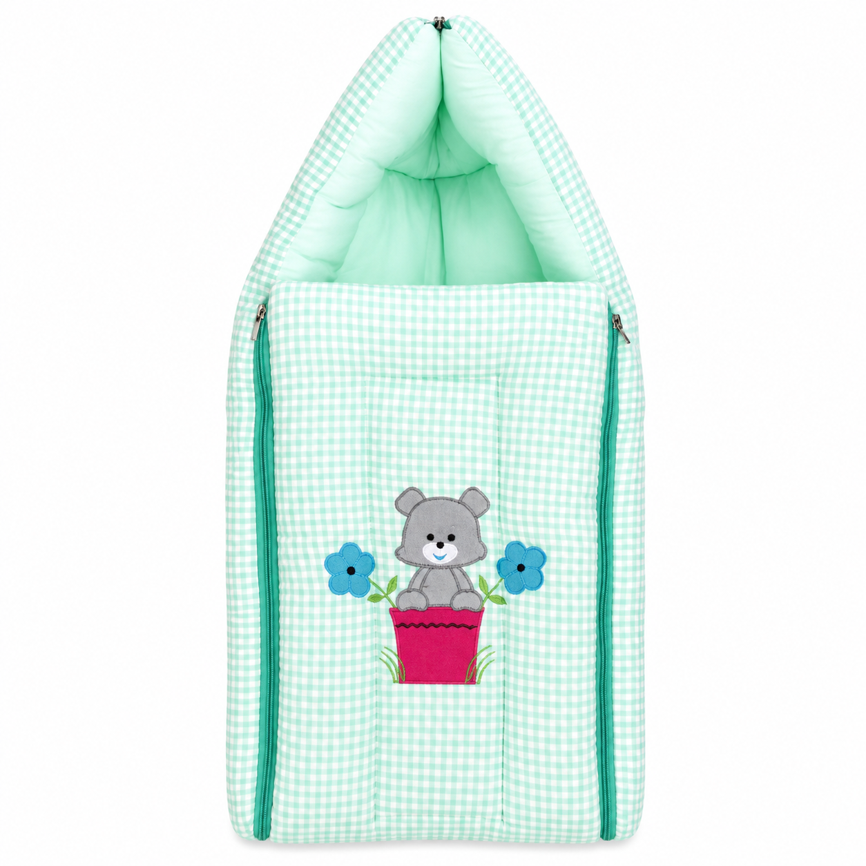 Premium Baby Bedding Mattress with Pillow | Soft Cotton Newborn Sleeping Mat | Portable Baby Bed for Infants