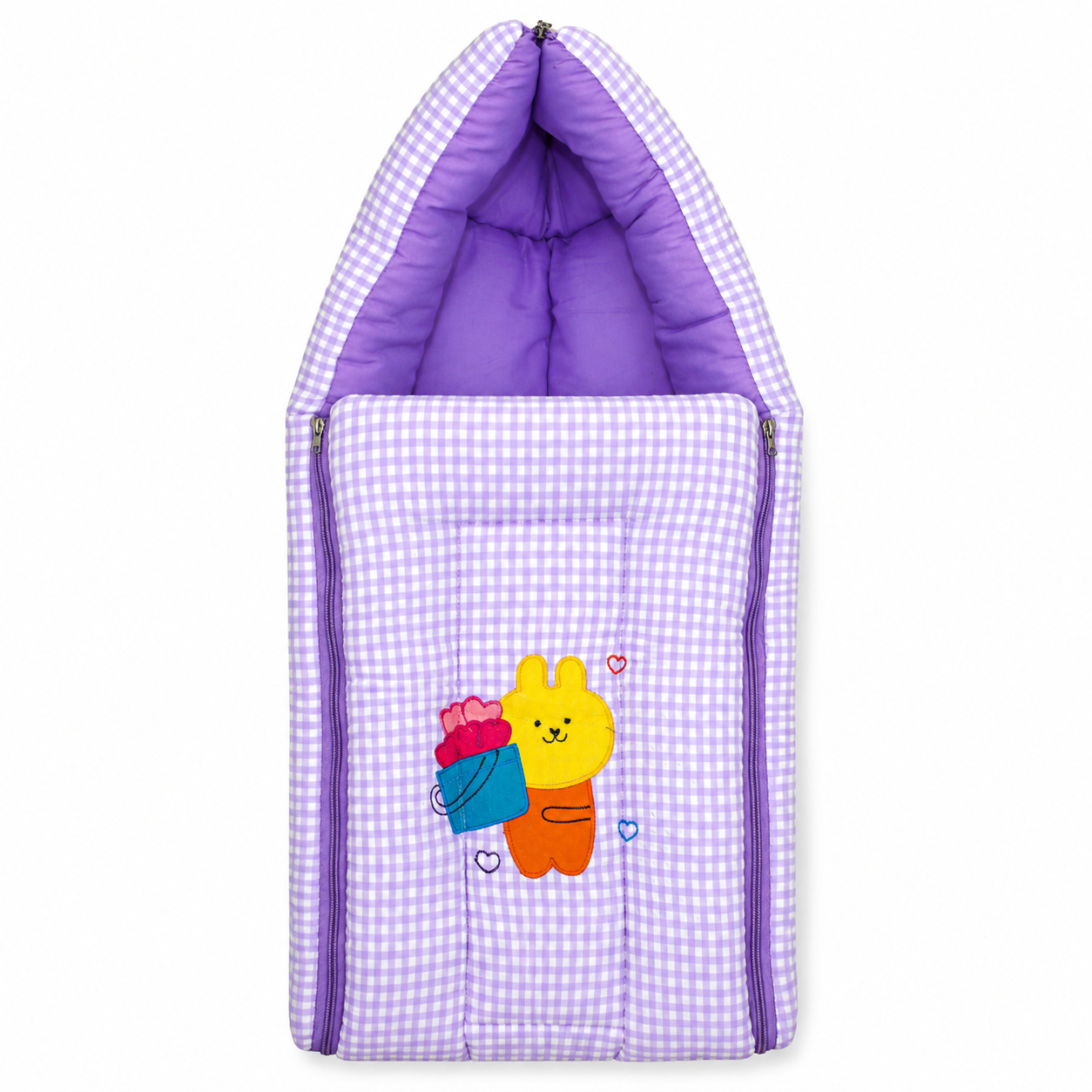 Premium Baby Bedding Mattress with Pillow | Soft Cotton Newborn Sleeping Mat | Portable Baby Bed for Infants