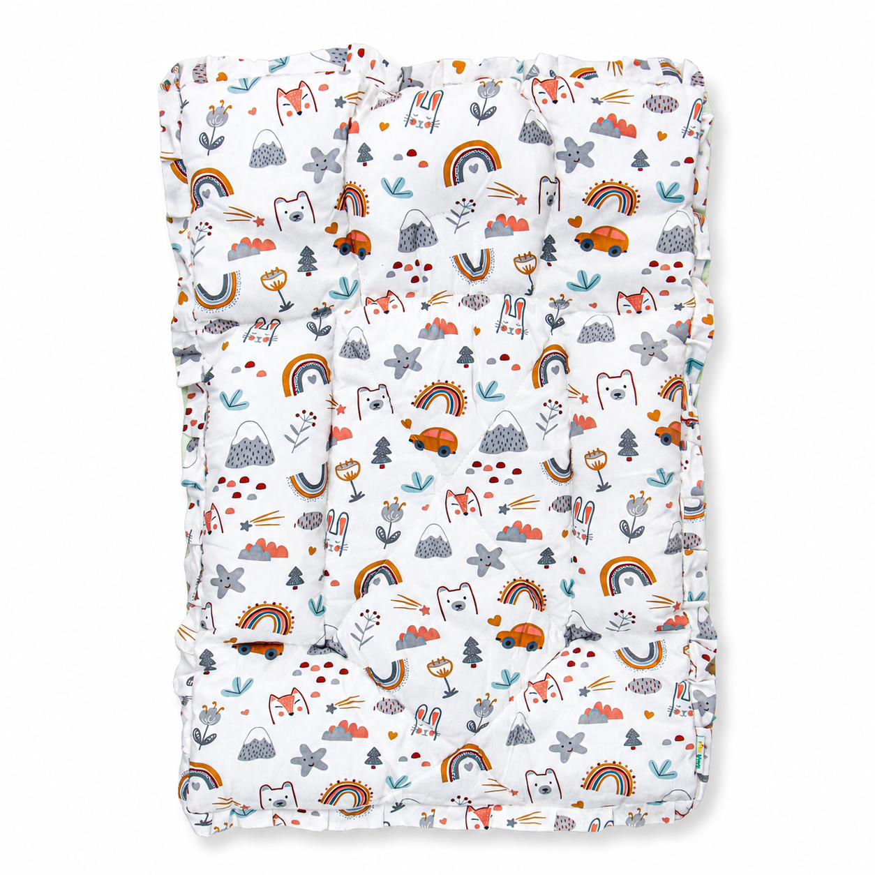 Premium Baby Bedding Mattress | Soft Cotton Quilted Baby Sleeping Bed | Lightweight & Comfortable | Newborn Baby Mattress
