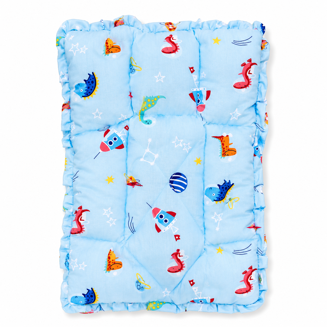 Premium Baby Bedding Mattress | Soft Cotton Quilted Baby Sleeping Bed | Lightweight & Comfortable | Newborn Baby Mattress