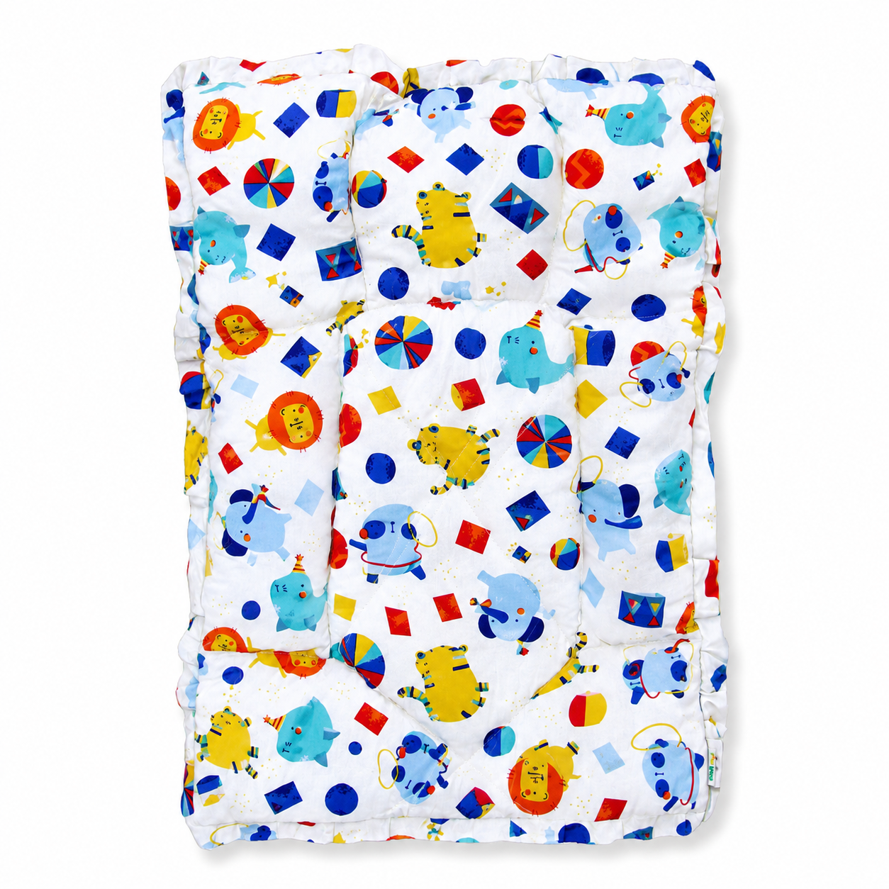 Premium Baby Bedding Mattress | Soft Cotton Quilted Baby Sleeping Bed | Lightweight & Comfortable | Newborn Baby Mattress