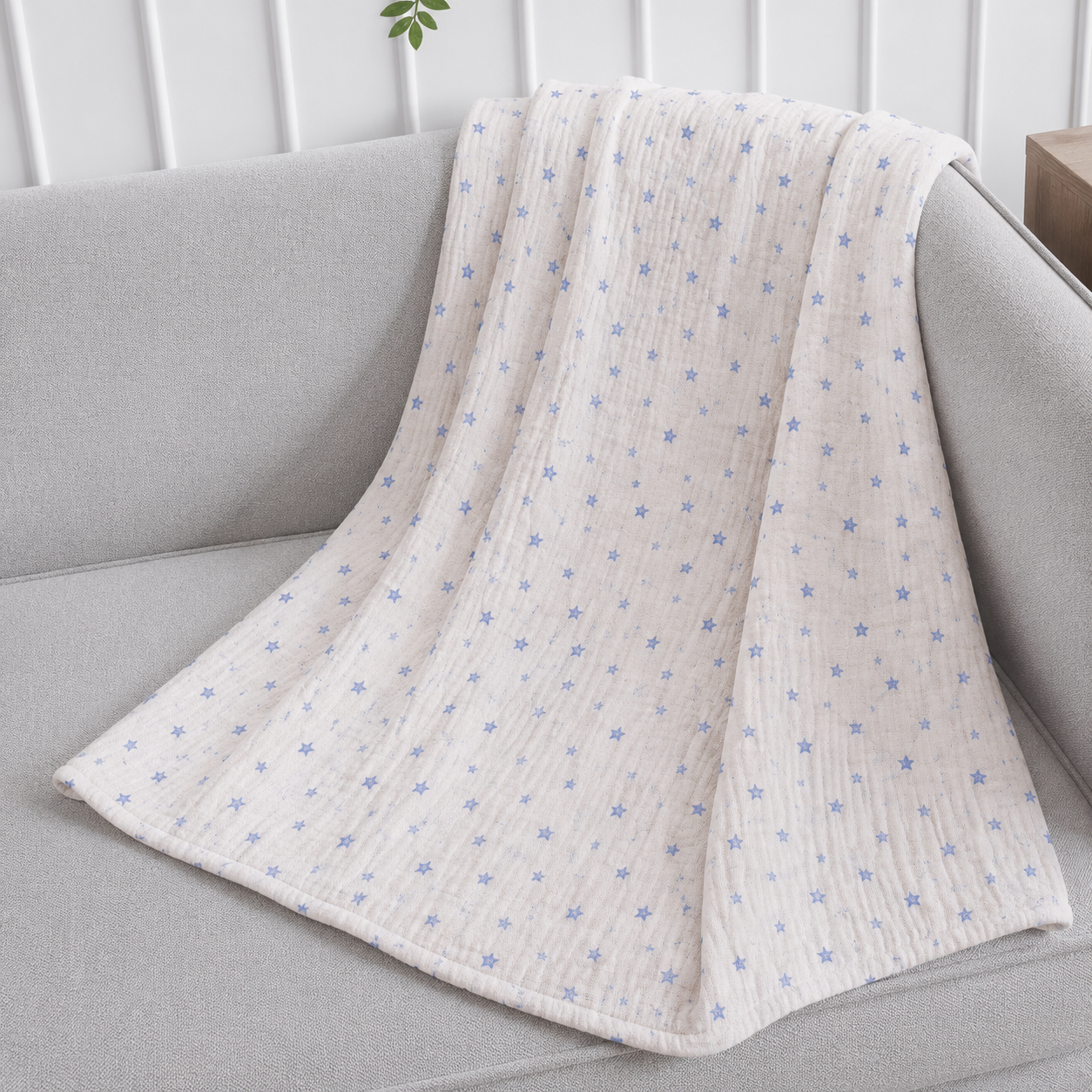 1st Step Baby Swaddle | Soft & Breathable Newborn Swaddle Wrap | Comfortable Baby Receiving Blanket for Infants