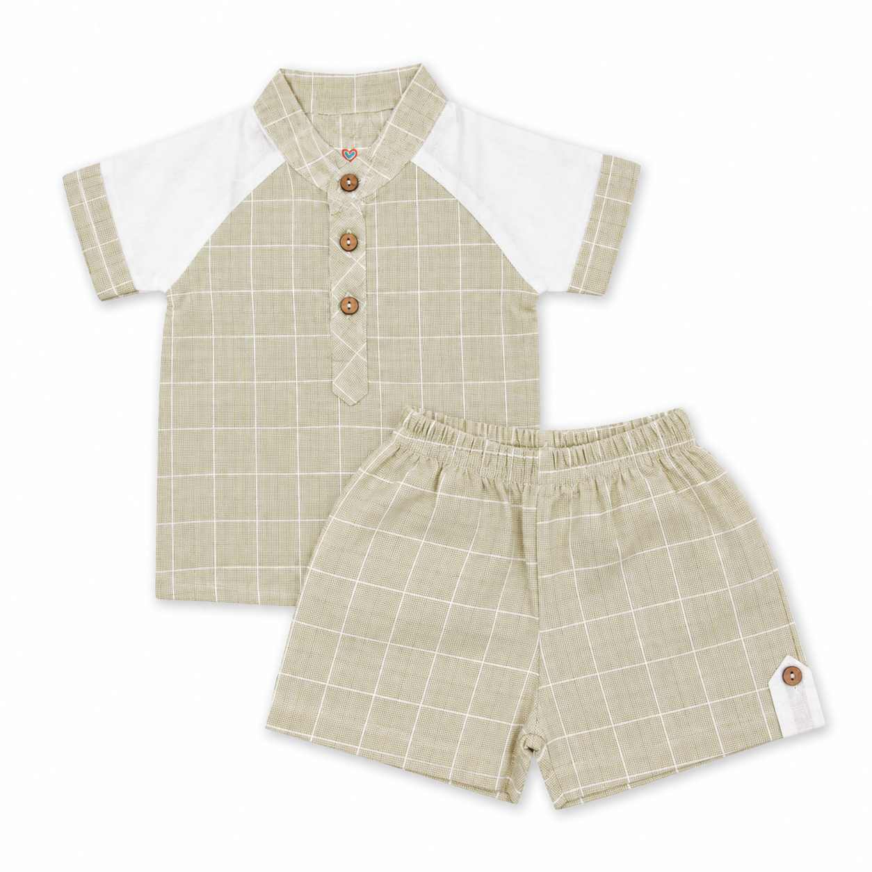 Premium Baby Boys Cotton Shirt & Shorts Set|3-6 Months Toddler Clothing