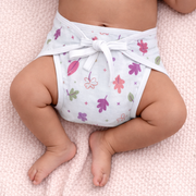 Printed Muslin Nappies for Baby | Soft & Breathable Cotton Reusable Cloth Diapers | Washable Langot for Newborns & Infants