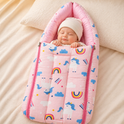 100% Organic Muslin Baby Carry Bed | Baby Muslin Carry Nest | Baby Carrier
