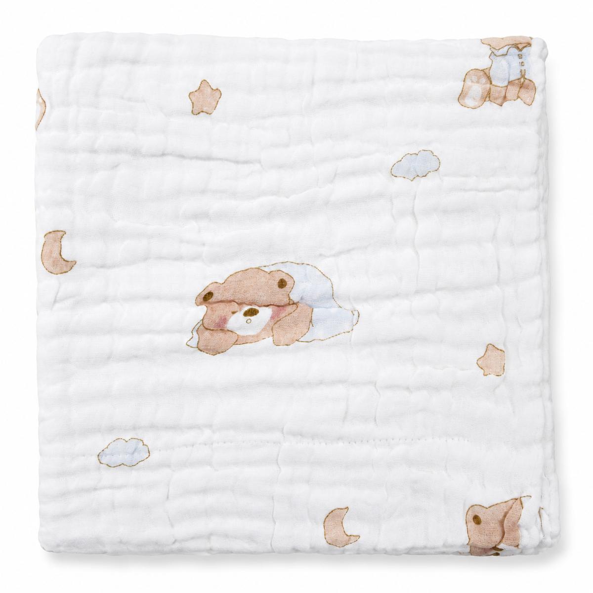 4 layer muslin baby towel – Design 3 detail