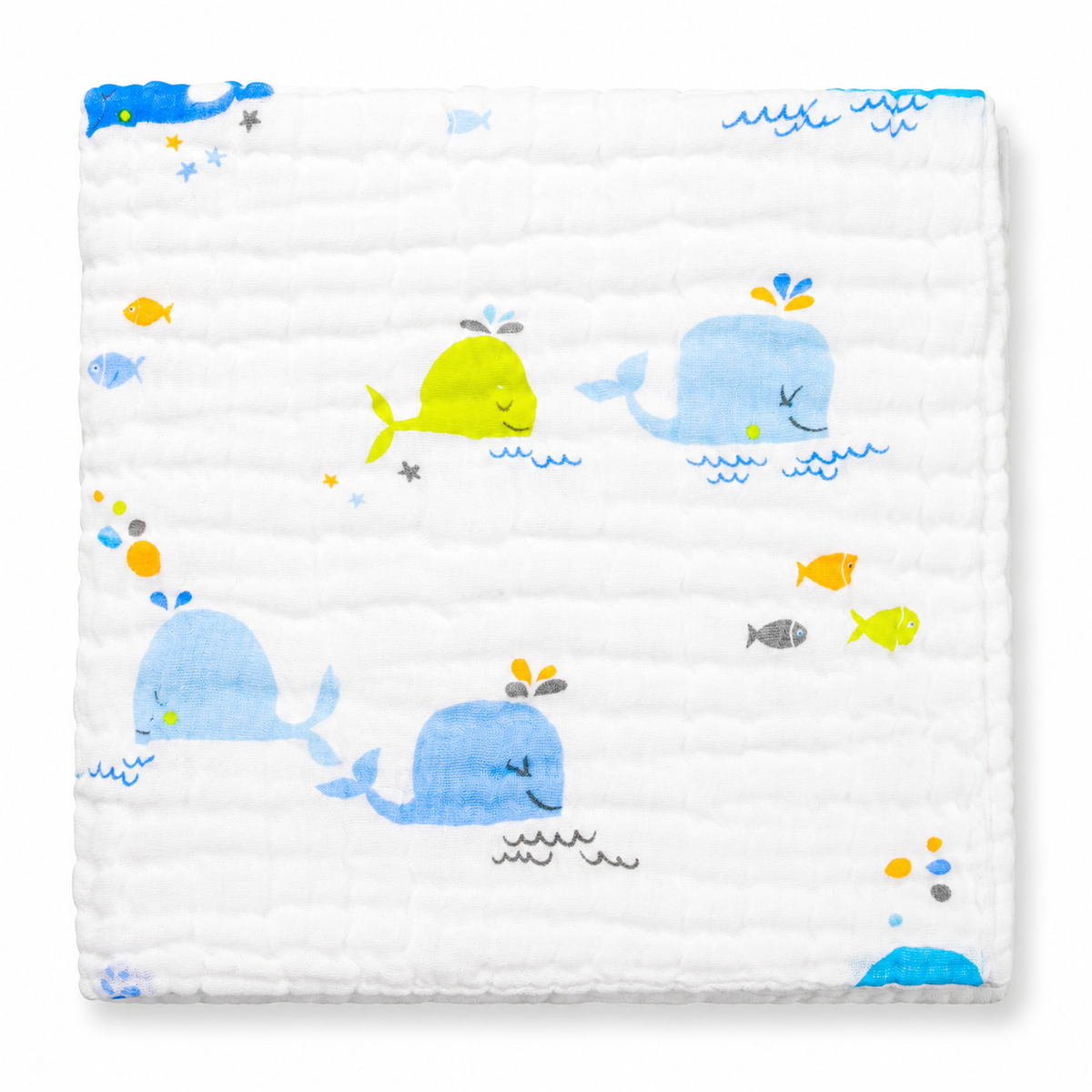 4 layer muslin baby towel – Design 4 detail