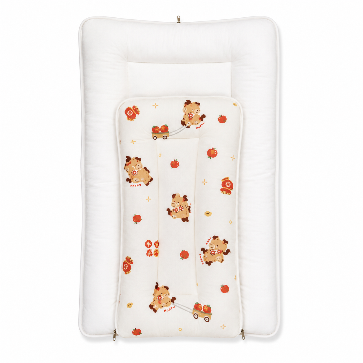 Premium Newborn Baby Carry Nest Bed with Removable Mattress | Soft Cotton Portable Baby Carry Bed | Foldable Baby Sleeping Bag with Zipper (Copy) (Copy)