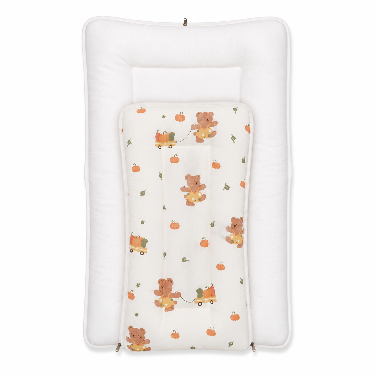 Premium Newborn Baby Carry Nest Bed with Removable Mattress | Soft Cotton Portable Baby Carry Bed | Foldable Baby Sleeping Bag with Zipper