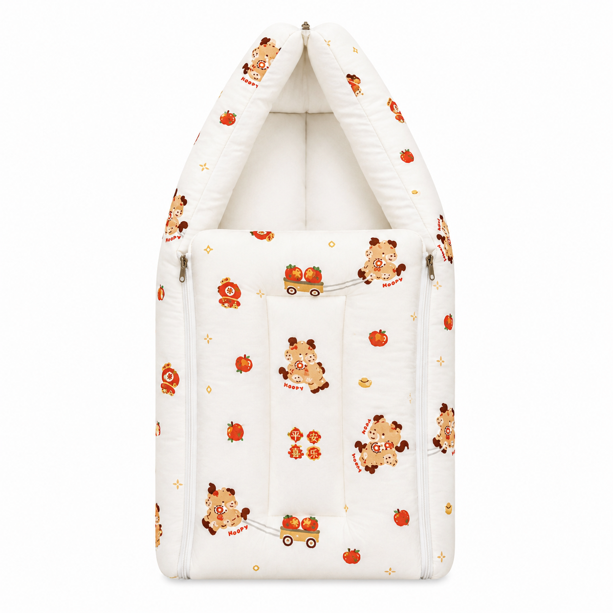 Premium Newborn Baby Carry Nest Bed with Removable Mattress | Soft Cotton Portable Baby Carry Bed | Foldable Baby Sleeping Bag with Zipper (Copy) (Copy)