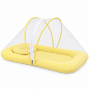Premium Baby Bedding Set with Mosquito Net | Soft Cotton Newborn Carry Nest | Portable Baby Sleeping Bed with Head Pillow