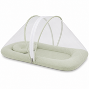 Premium Baby Bedding Set with Mosquito Net | Soft Cotton Newborn Carry Nest | Portable Baby Sleeping Bed with Head Pillow