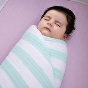 1st Step Baby Swaddle | Soft & Breathable Multi-Purpose Wrapper, Blanket & Towel for Newborns & Infants