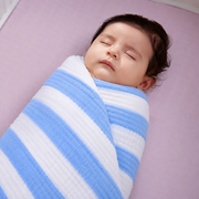 1st Step Baby Swaddle | Soft & Breathable Multi-Purpose Wrapper, Blanket & Towel for Newborns & Infants