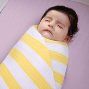 1st Step Baby Swaddle | Soft & Breathable Multi-Purpose Wrapper, Blanket & Towel for Newborns & Infants