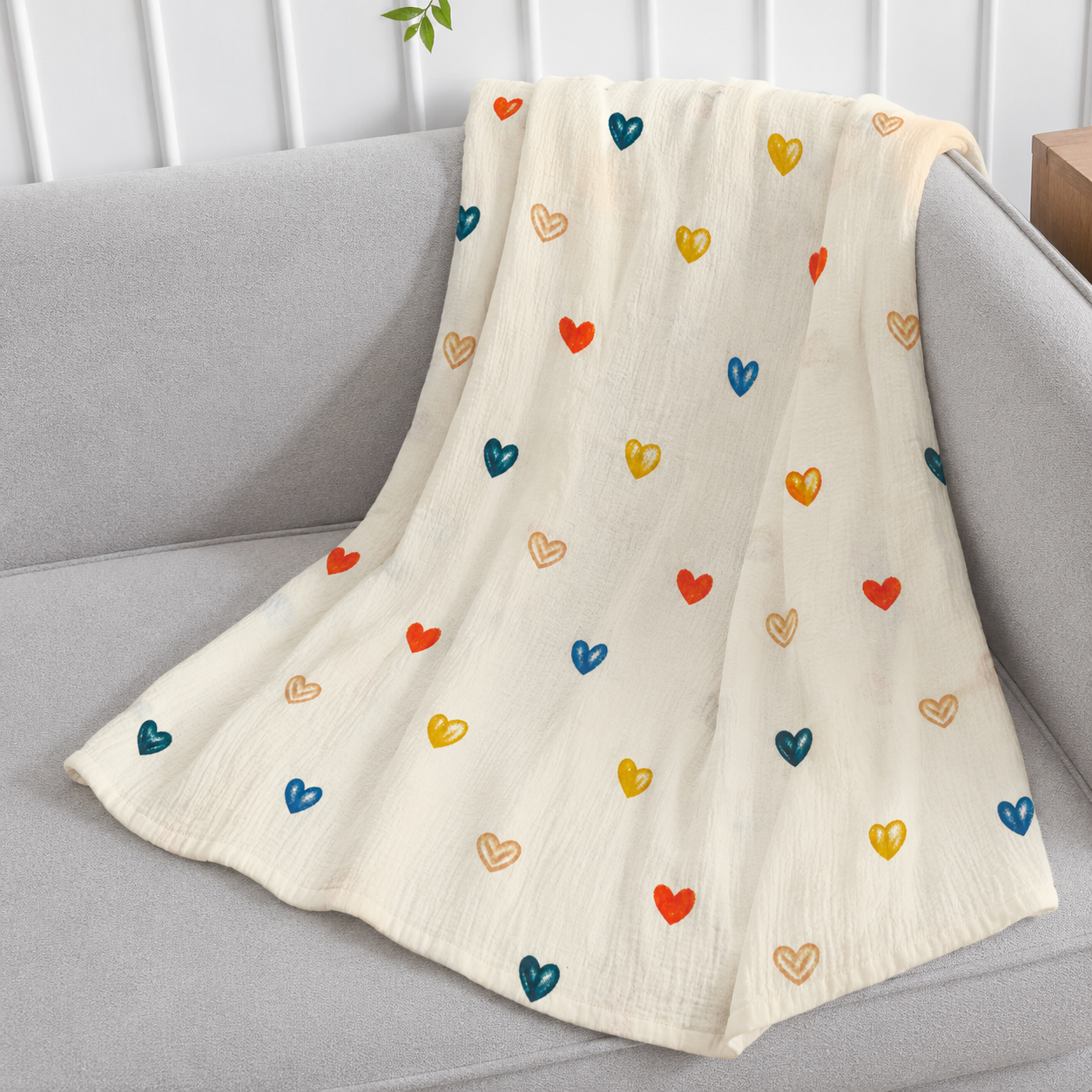 1st Step Baby Swaddle | Soft & Breathable Newborn Swaddle Wrap | Comfortable Baby Receiving Blanket for Infants