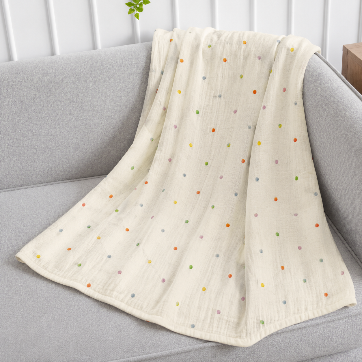 1st Step Baby Swaddle | Soft & Breathable Newborn Swaddle Wrap | Comfortable Baby Receiving Blanket for Infants