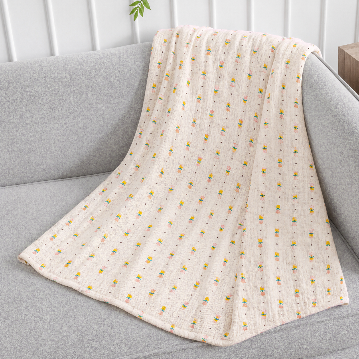 1st Step Baby Swaddle | Soft & Breathable Newborn Swaddle Wrap | Comfortable Baby Receiving Blanket for Infants