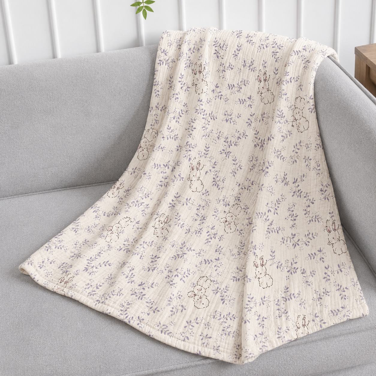 1st Step Baby Swaddle | Soft & Breathable Newborn Swaddle Wrap | Comfortable Baby Receiving Blanket for Infants